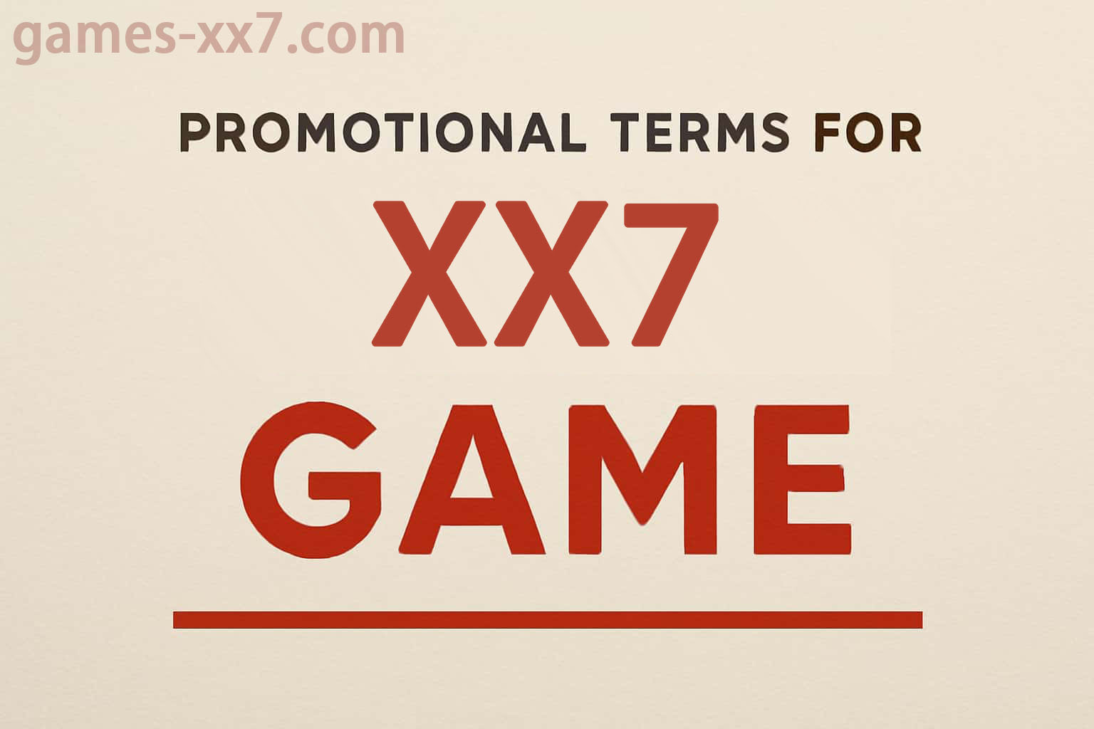 XX7 Promotion Rules in India: Dates and Eligibility